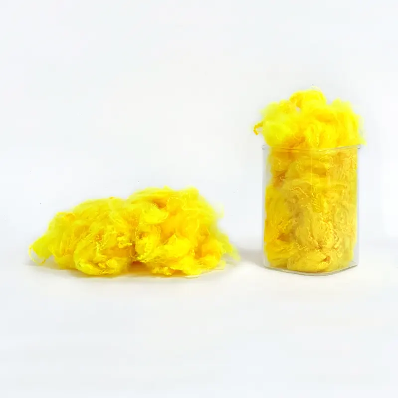 Color Recycled Polyester Fiber