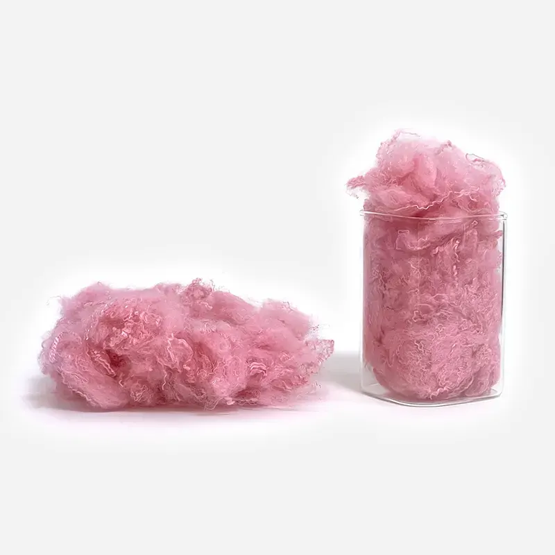 Color Recycled Polyester Fiber