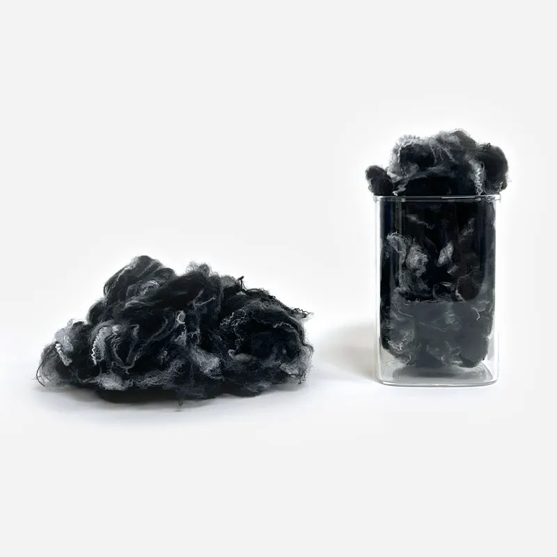 Color Recycled Polyester Fiber