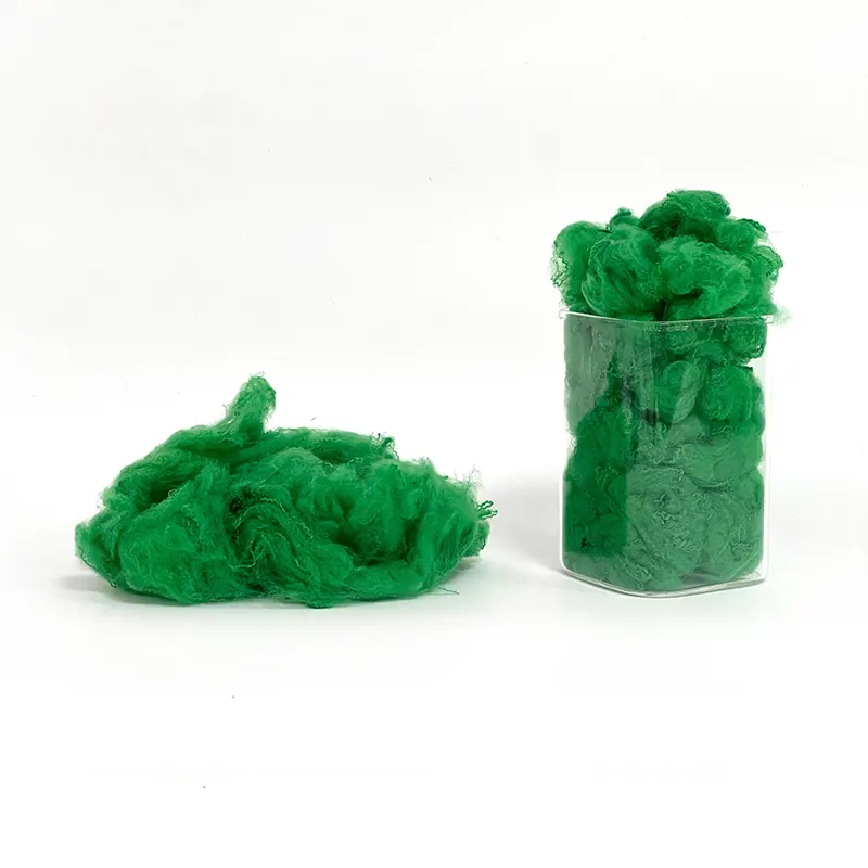 Color Recycled Polyester Fiber