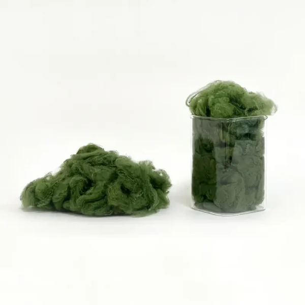 Color Recycled Polyester Fiber