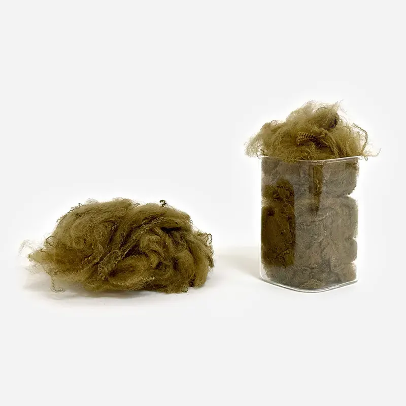 Color Recycled Polyester Fiber