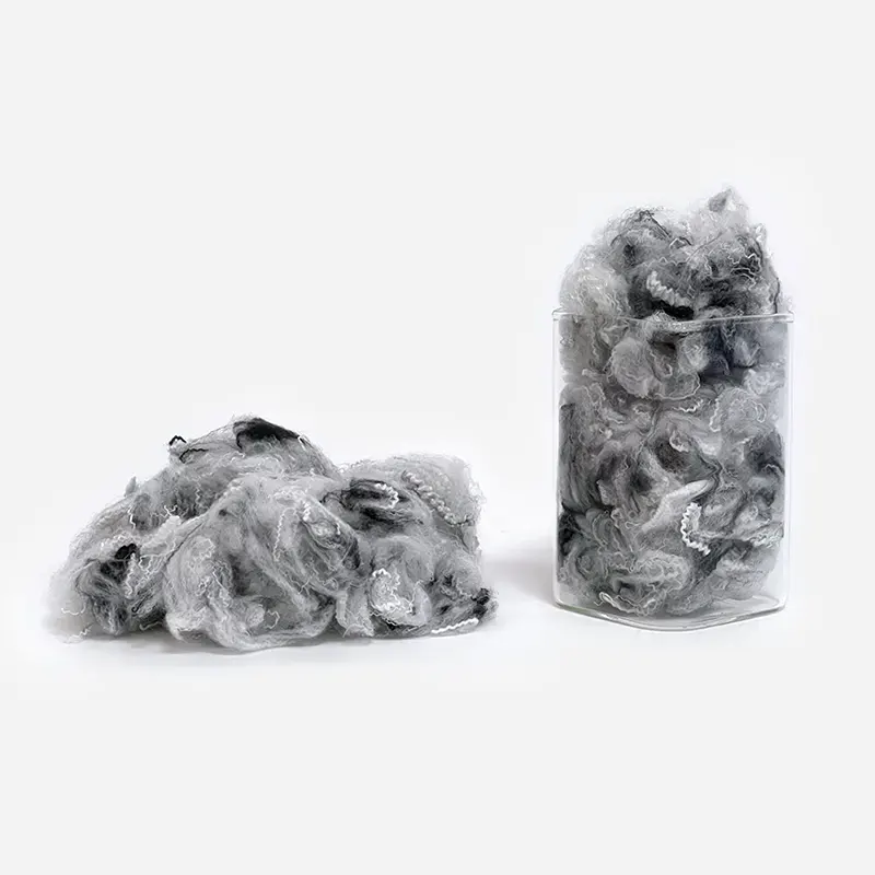 Color Recycled Polyester Fiber