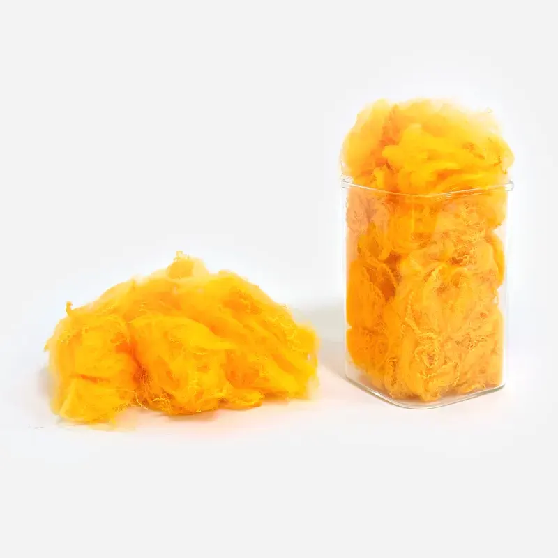 Color Recycled Polyester Fiber