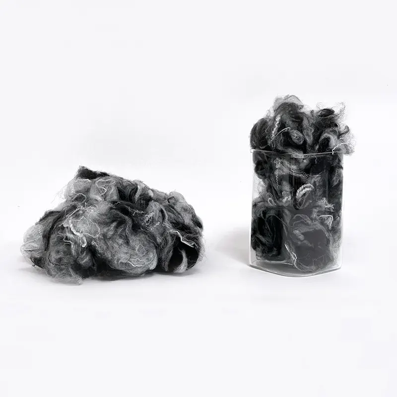 Color Recycled Polyester Fiber