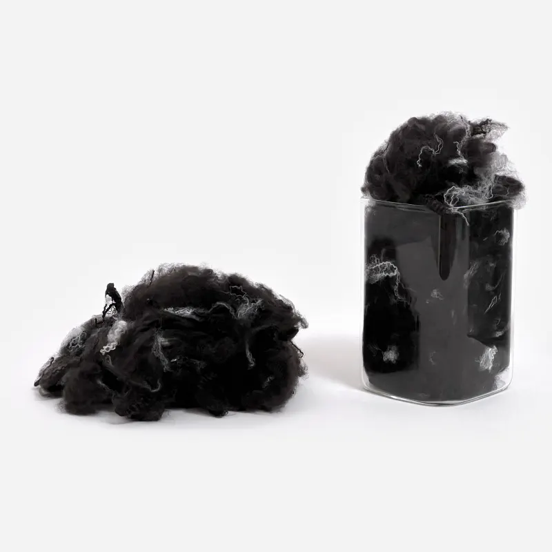Color Recycled Polyester Fiber