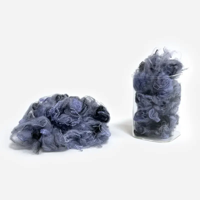 Color Recycled Polyester Fiber