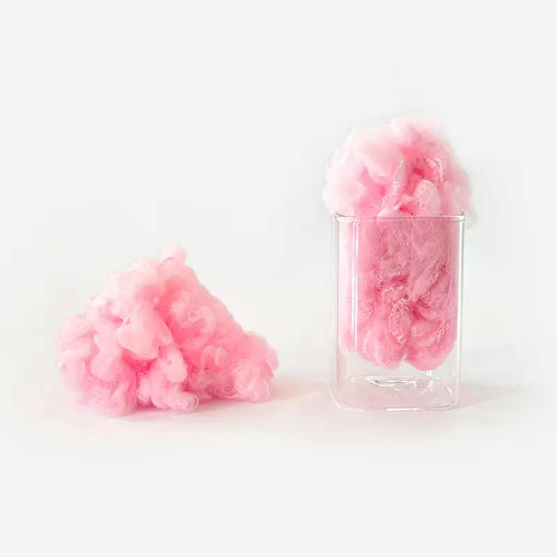 Color Recycled Polyester Fiber
