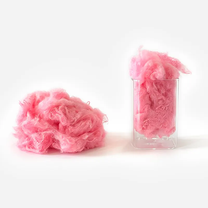 Color Recycled Polyester Fiber