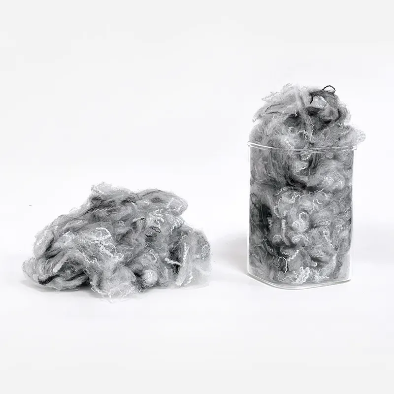 Color Recycled Polyester Fiber