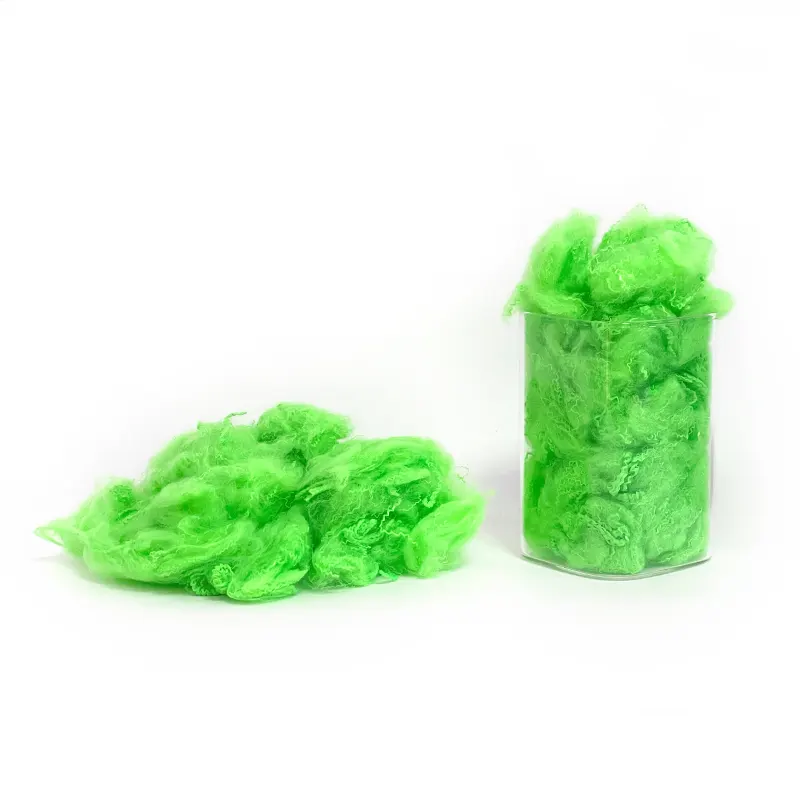 Color Recycled Polyester Fiber