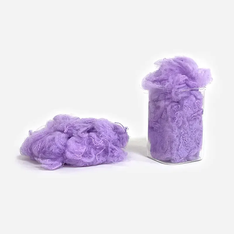 Color Recycled Polyester Fiber
