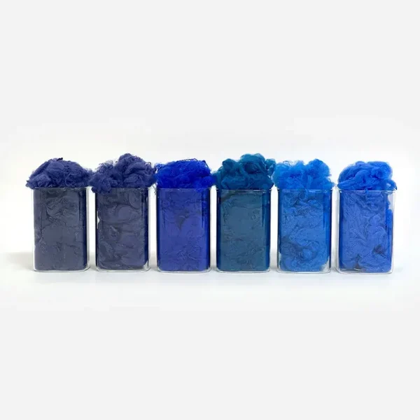 Color Recycled Polyester Fiber
