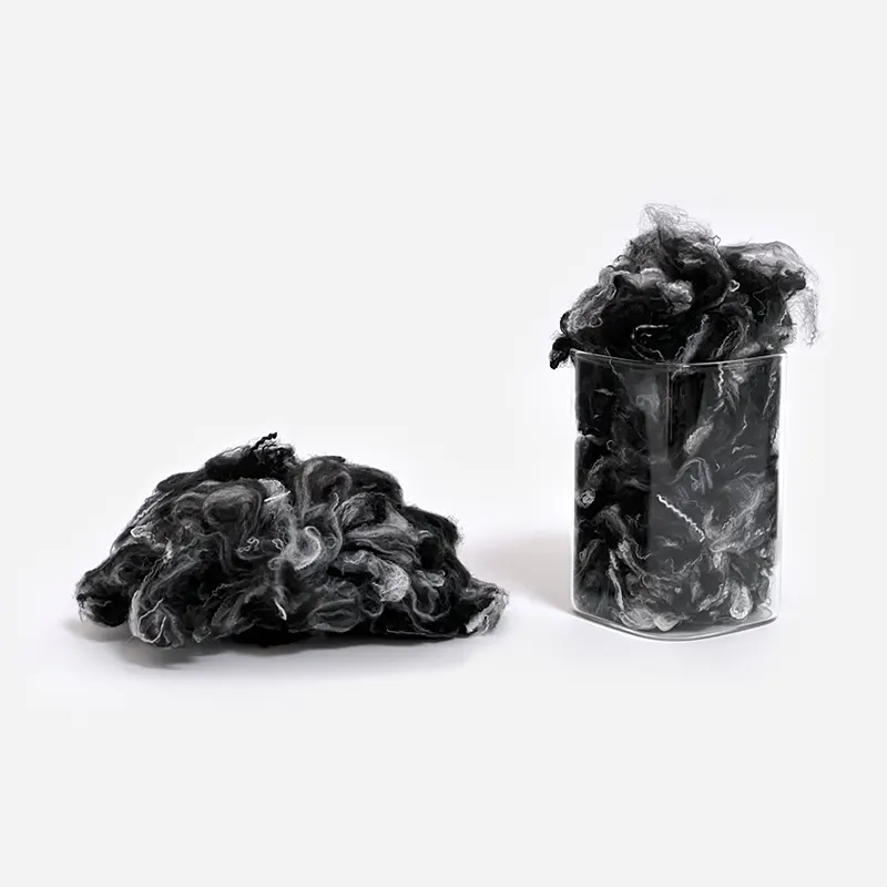 Color Recycled Polyester Fiber
