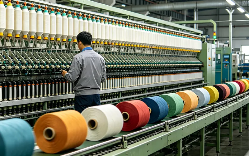 Colored Polyester Yarn Sees Surging Global Demand Amid Textile Low-Carbon Transition