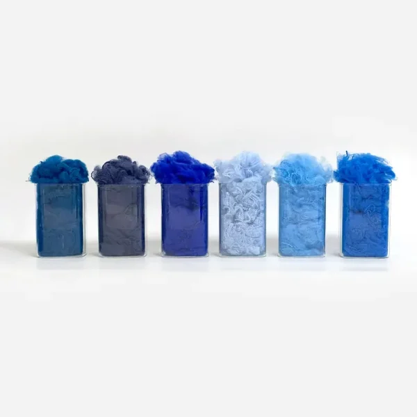 Color Recycled Polyester Fiber