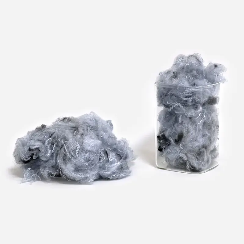 Color Recycled Polyester Fiber